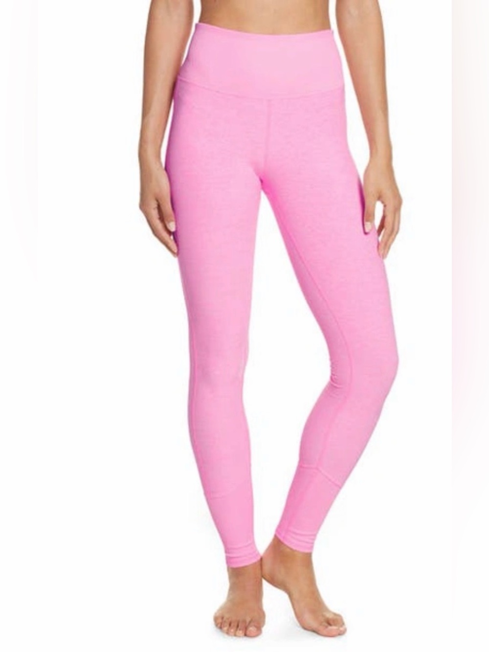 Alo Yoga Alosoft Leggings in Macaron Pink Heather